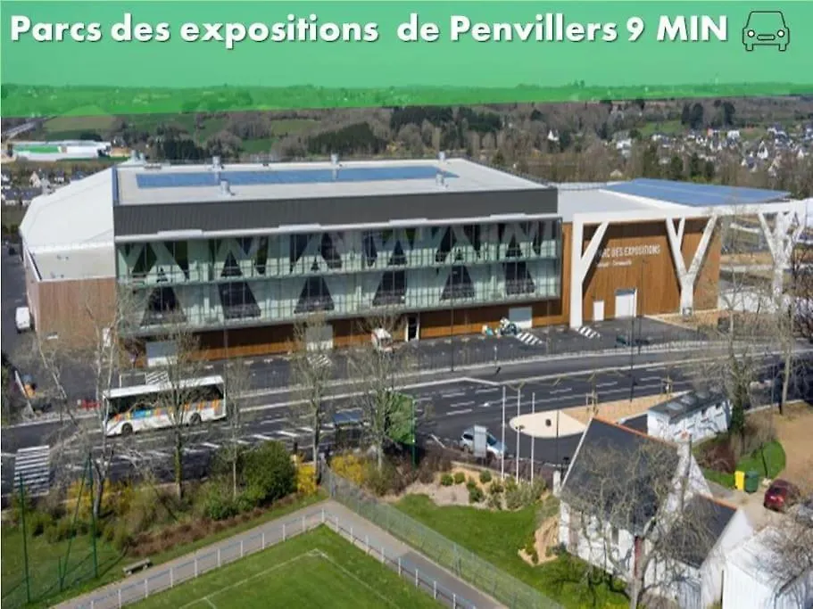 oo Le jardin oo paisible studio équipé et bien placé Quimper France